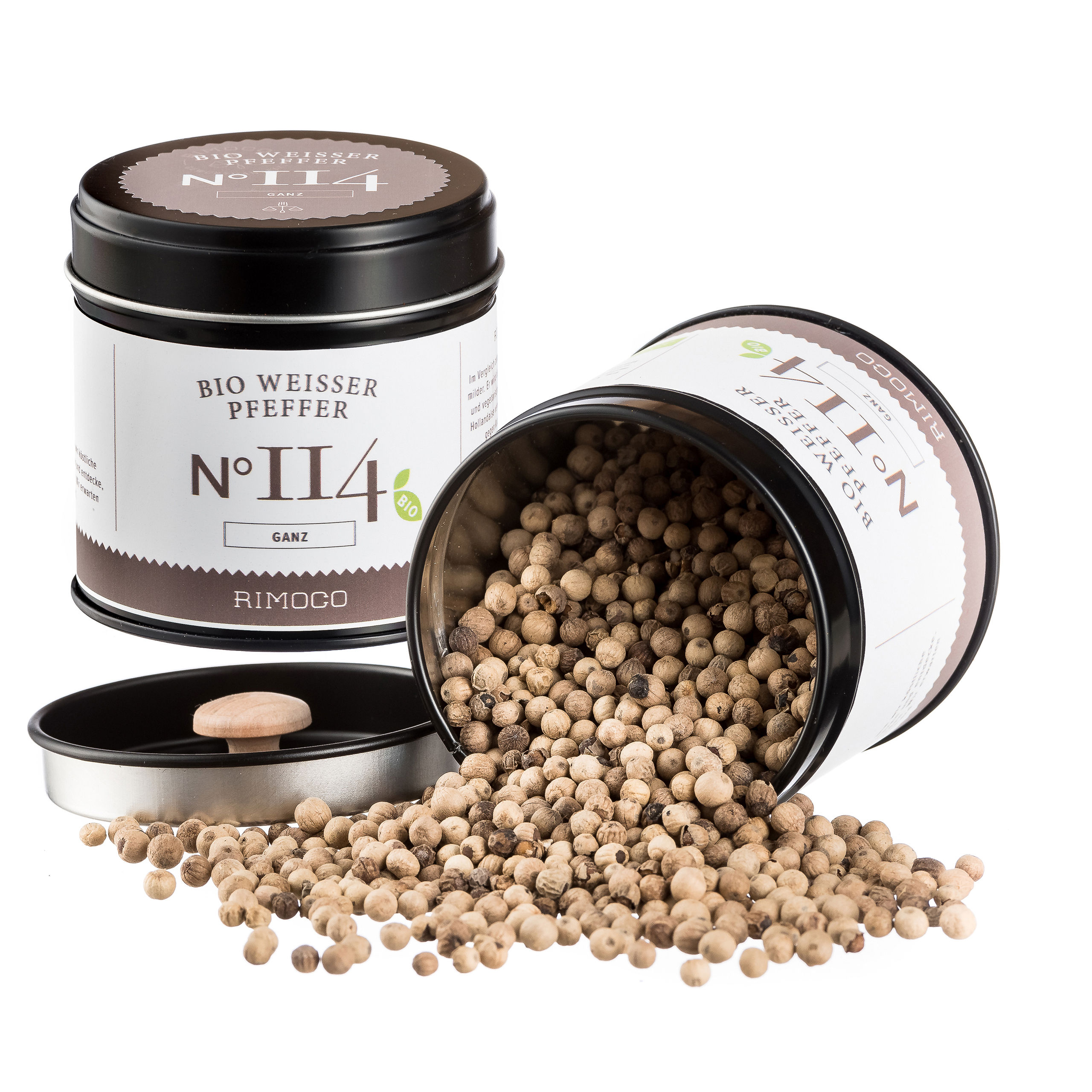 Bio Weißer Pfeffer - Gewürze kaufen bei Rimoco.de